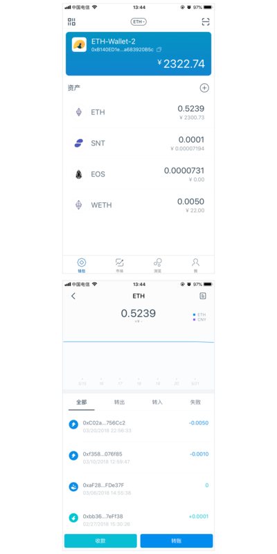 ImToken钱包跨链资产转账体验详解